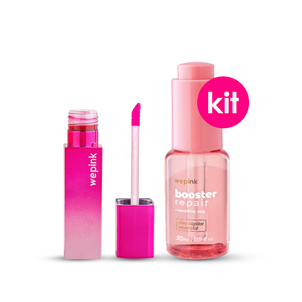 Kit Lip Tint + Booster Repair - We Pink
