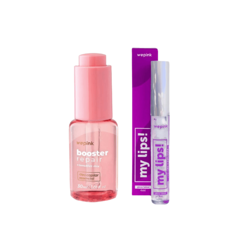 Kit Booster Repair + Gloss My Lips - We Pink