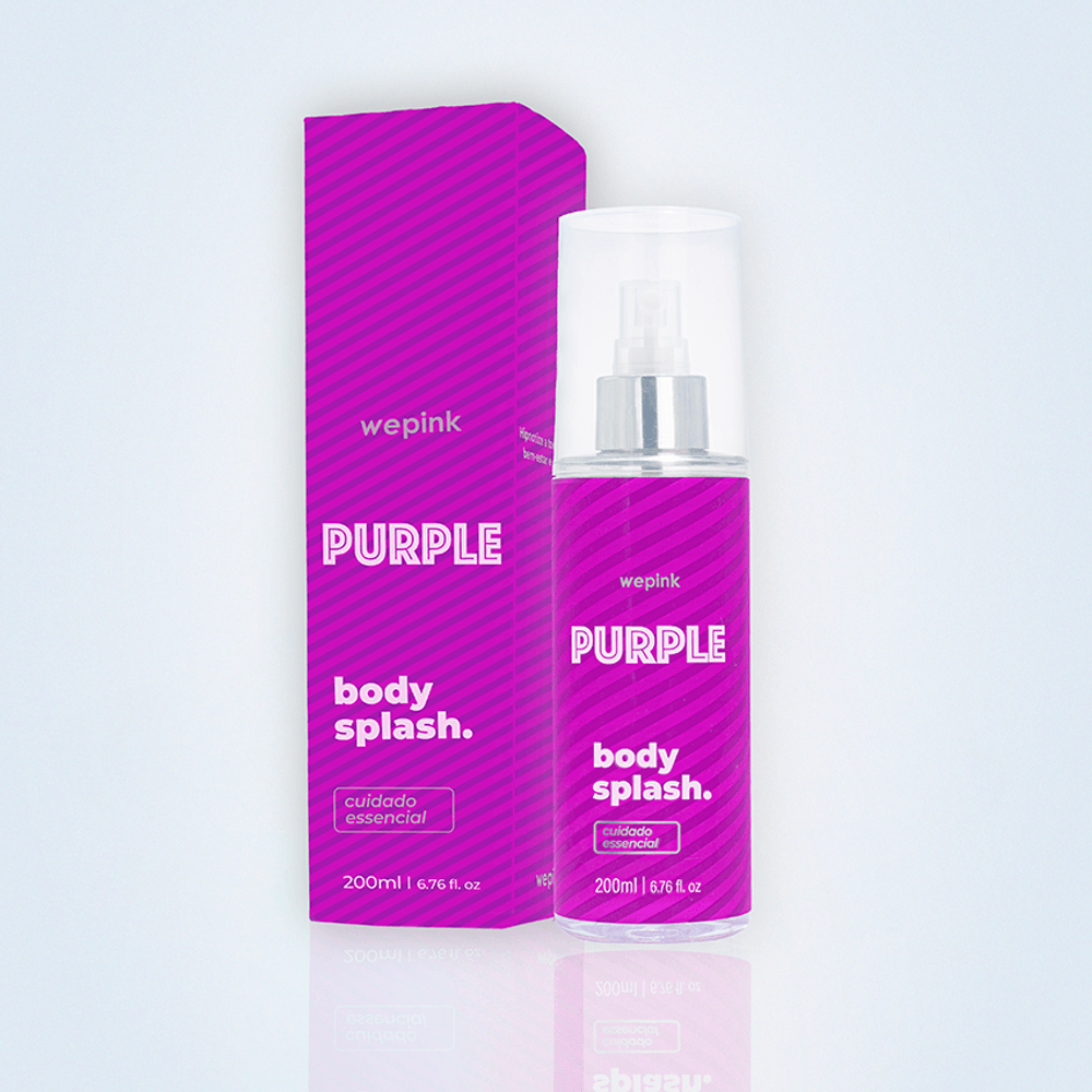 Body Splash Purple Desodorante Colônia 200ml - Wepink