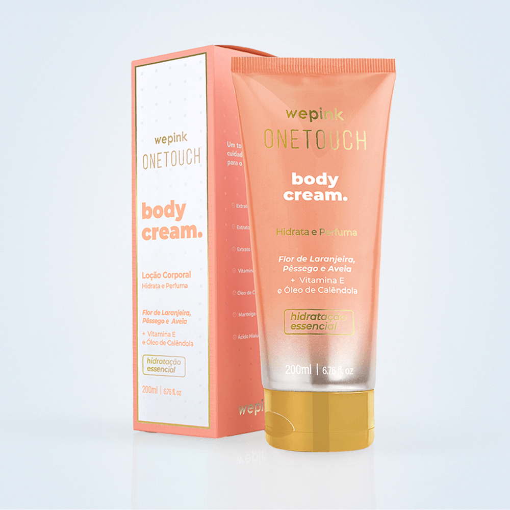 Body Cream One Touch Desodorante Hidratante 200ml - Wepink