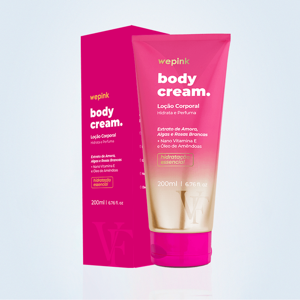 Body Cream VF Desodorante Hidratante 200ml - Wepink