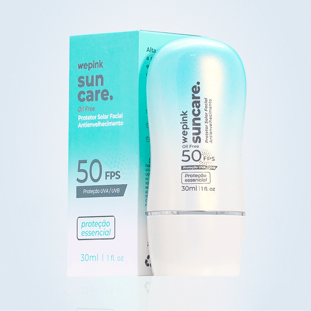 Protetor Solar FPS 50 Suncare 30ml - We­pink