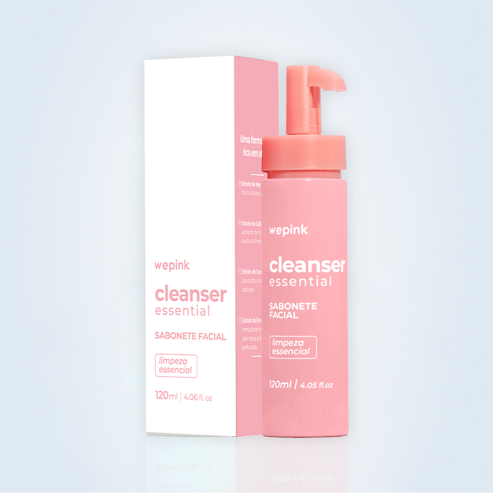 Cleanser Essential Sabonete Facial 120ml - Wepink