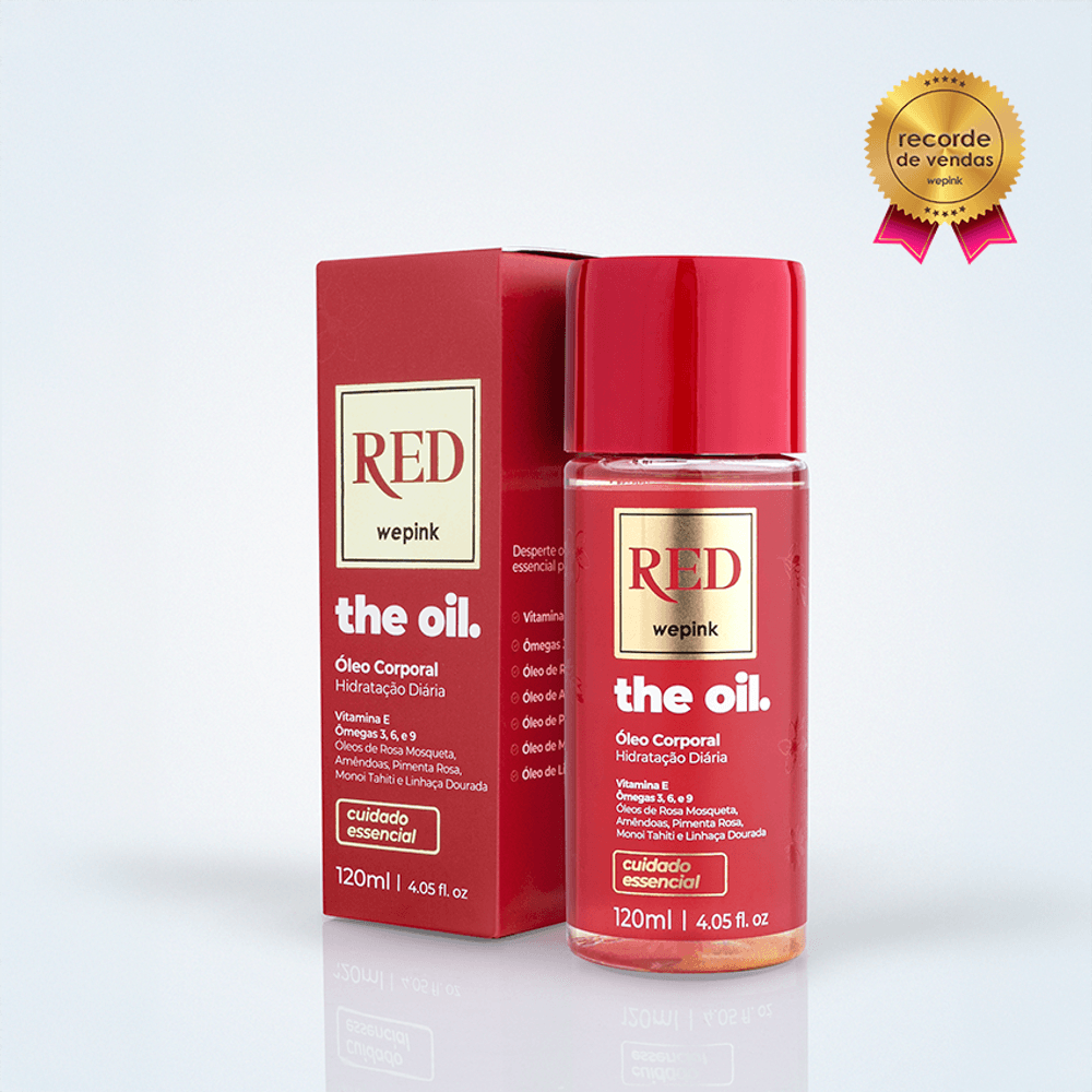 The Oil Óleo Corporal Red 120ml - Wepink