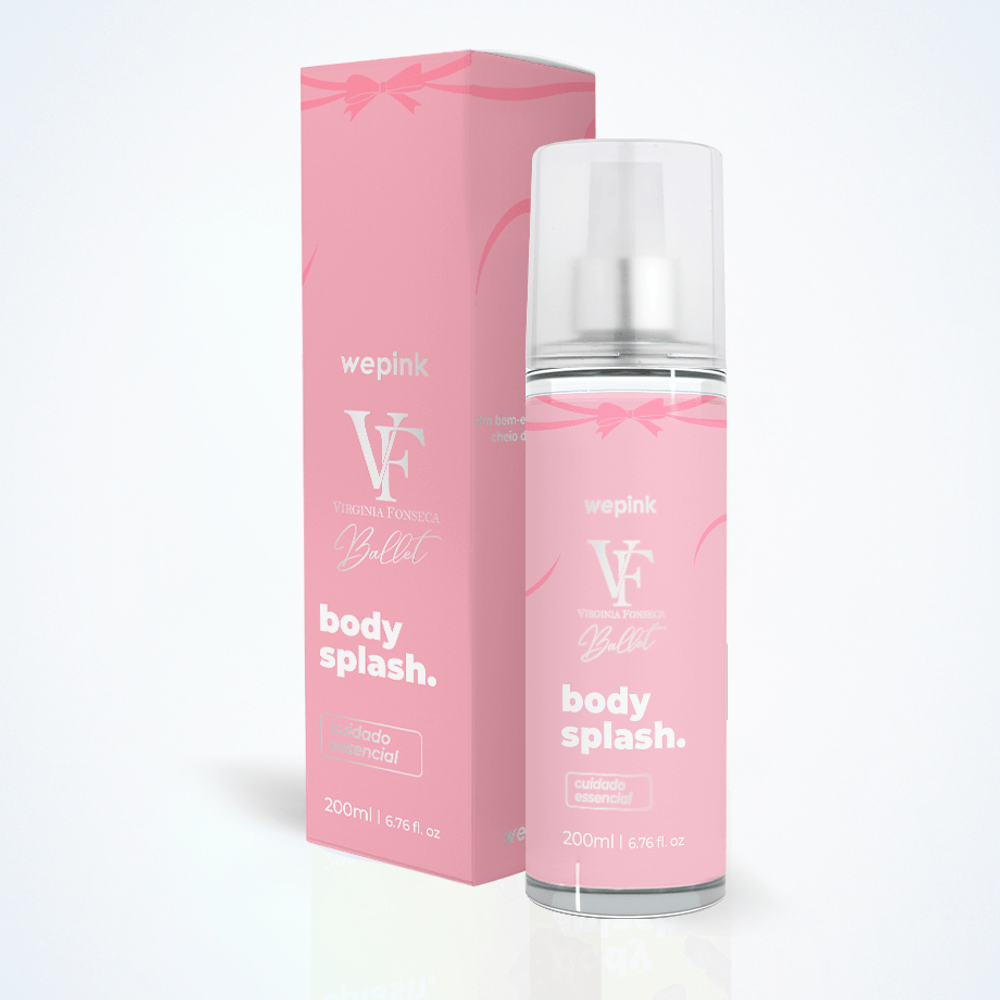 Body Splash VF Ballet Desodorante Colônia 200 ml - Wepink