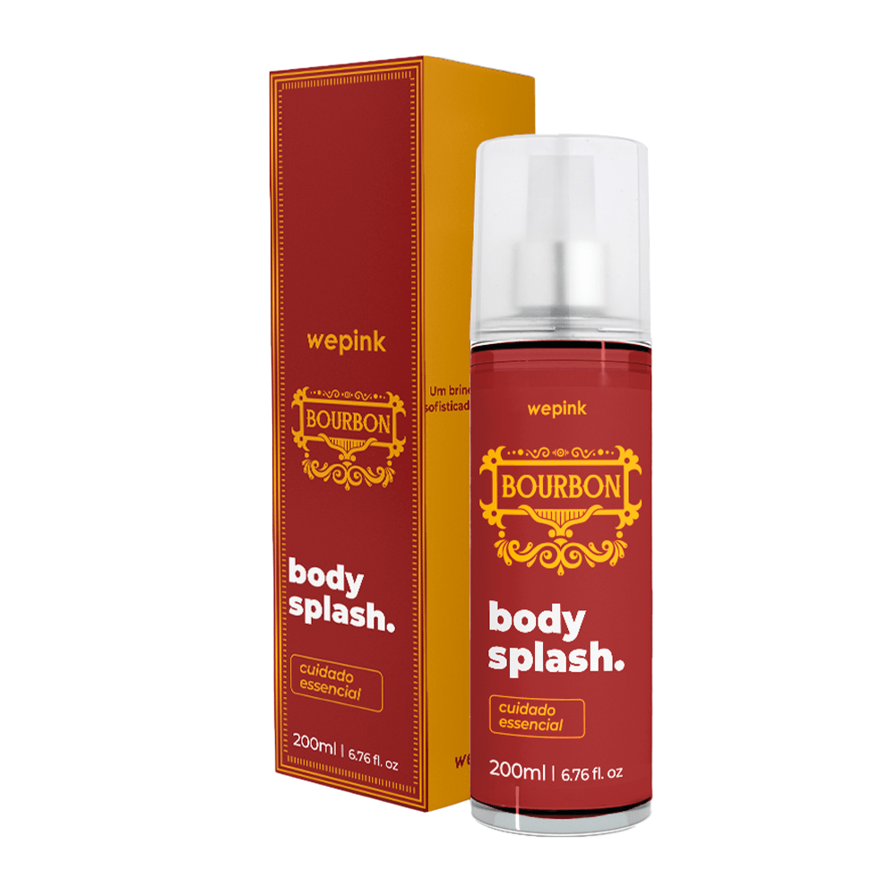 Body Splash Bourbon Desodorante Colônia 200ml - Wepink