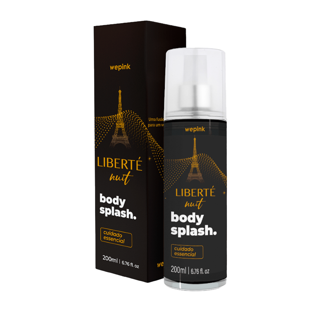 Body Splash Liberté Nuit Desodorante Colônia 200ml - Wepink