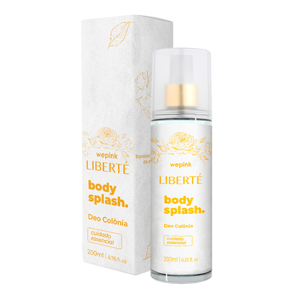 Body Splash Liberté Desodorante Colônia 200ml - Wepink