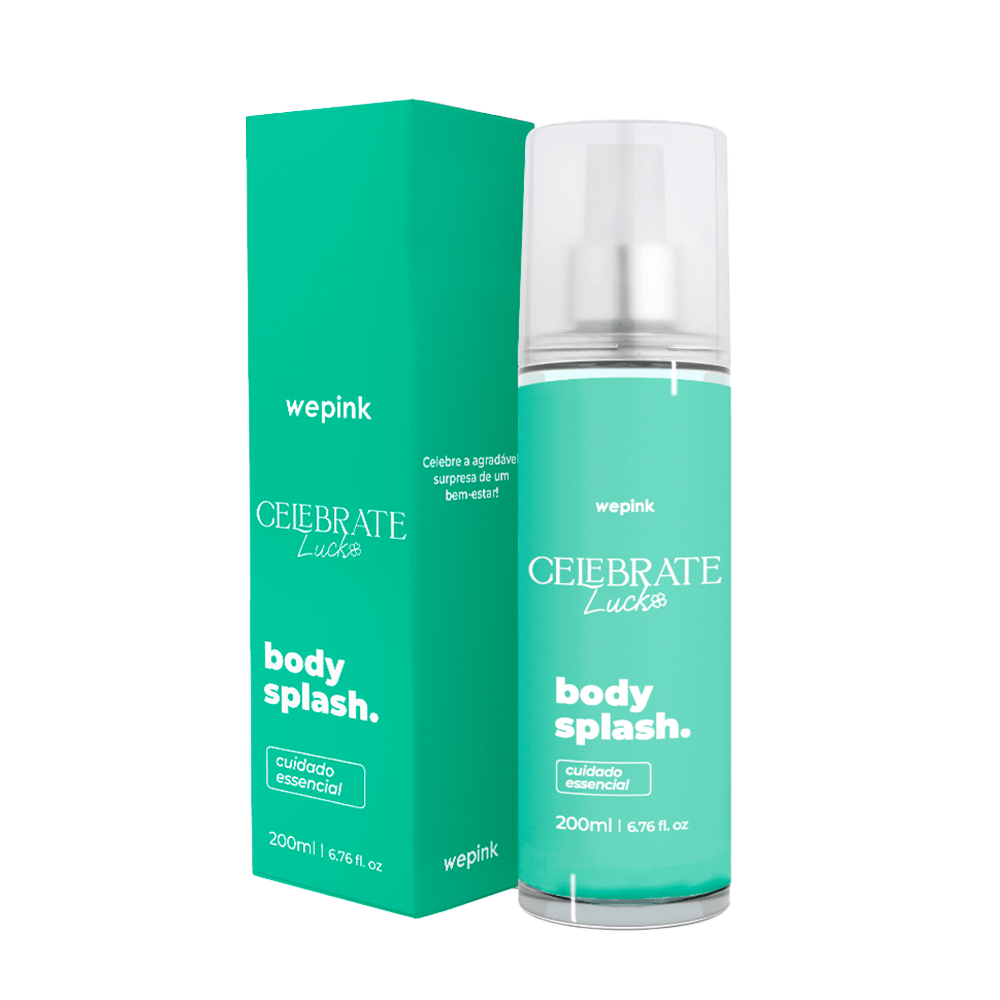 Body Splash Celebrate Luck Desodorante Colônia 200ml - Wepink