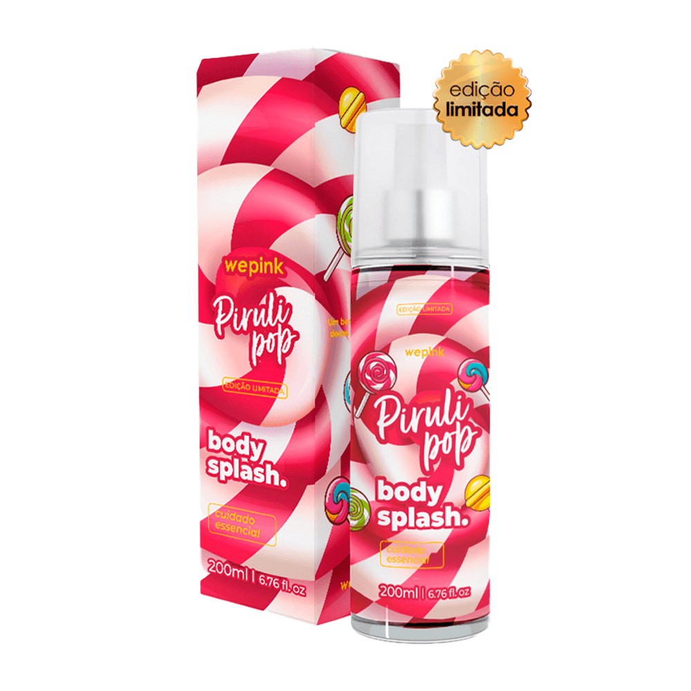 Body Splash Pirulipop Desodorante Colônia 200ml - Wepink