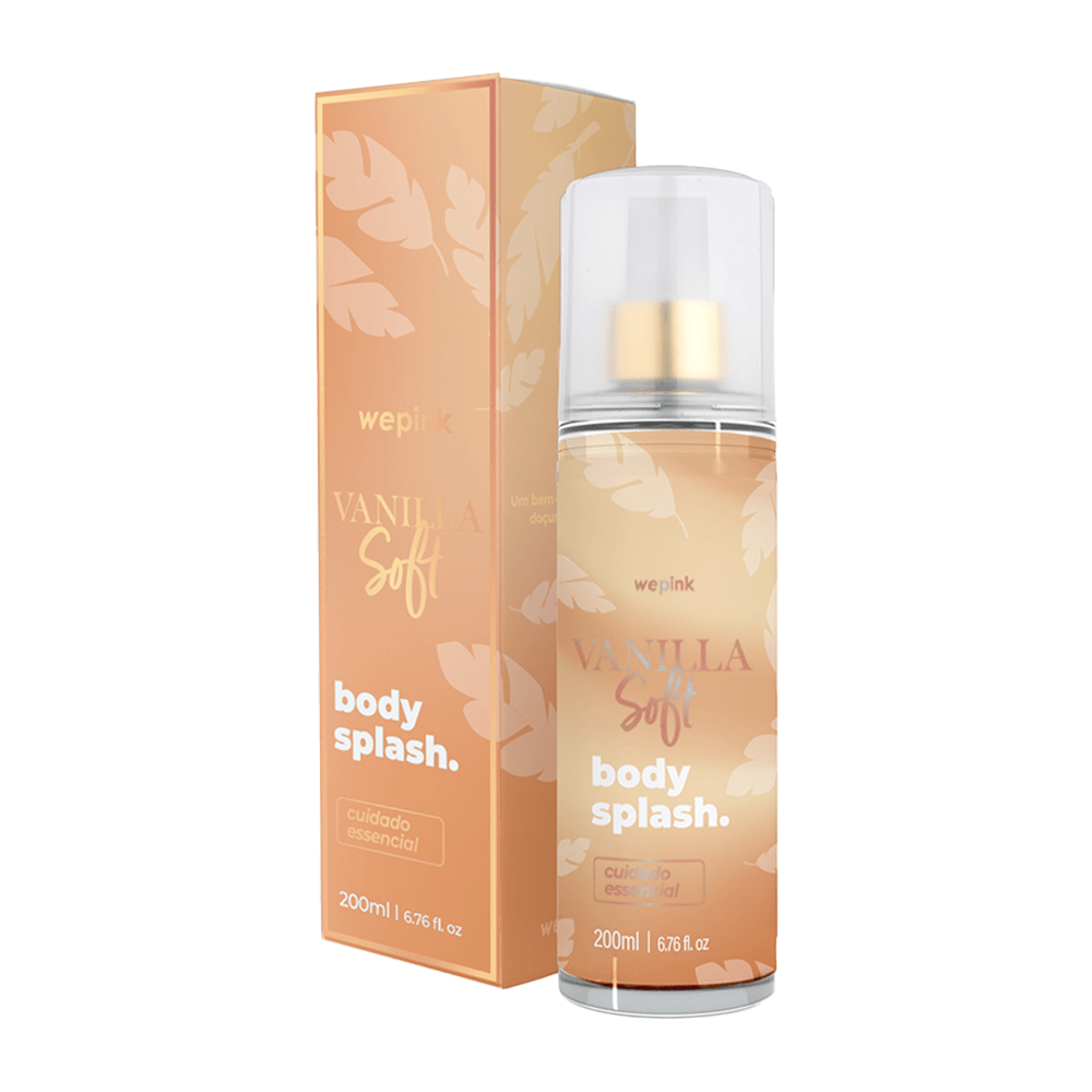 Body Splash Vanilla Soft Desodorante Colônia 200ml – Wepink