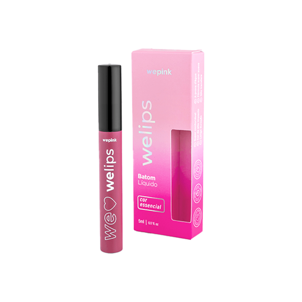 Welips – Batom Líquido Matte - 5ml – Wepink