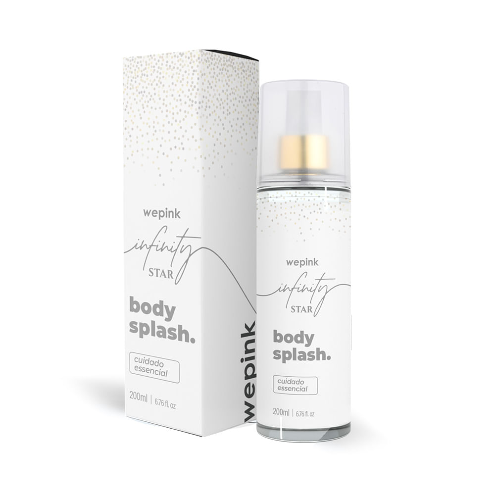 Body Splash Infinity Star  Desodorante Colônia 200ml - Wepink
