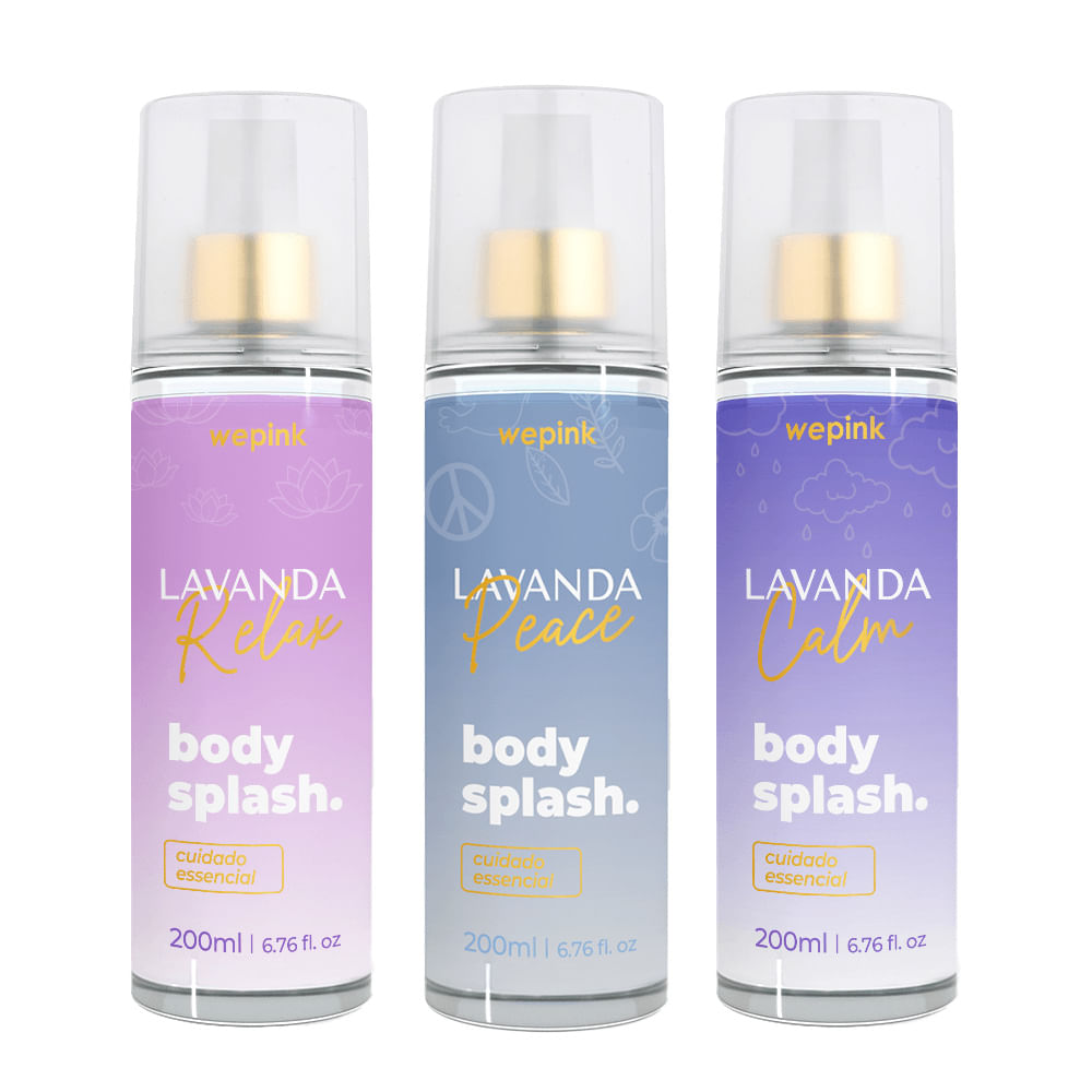 Kit Body Splash Lavanda - Wepink