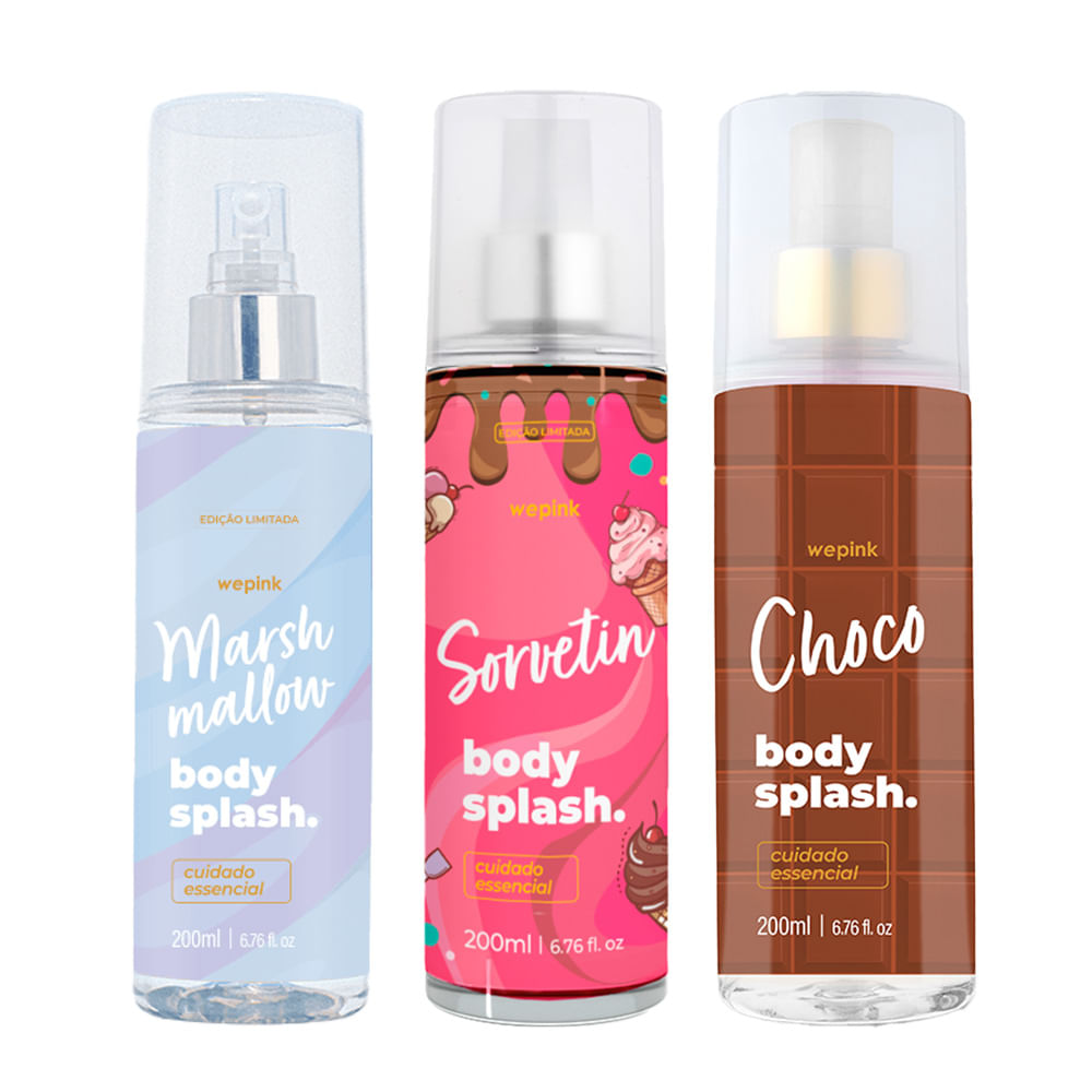 Kit Body Splash Candy - Wepink
