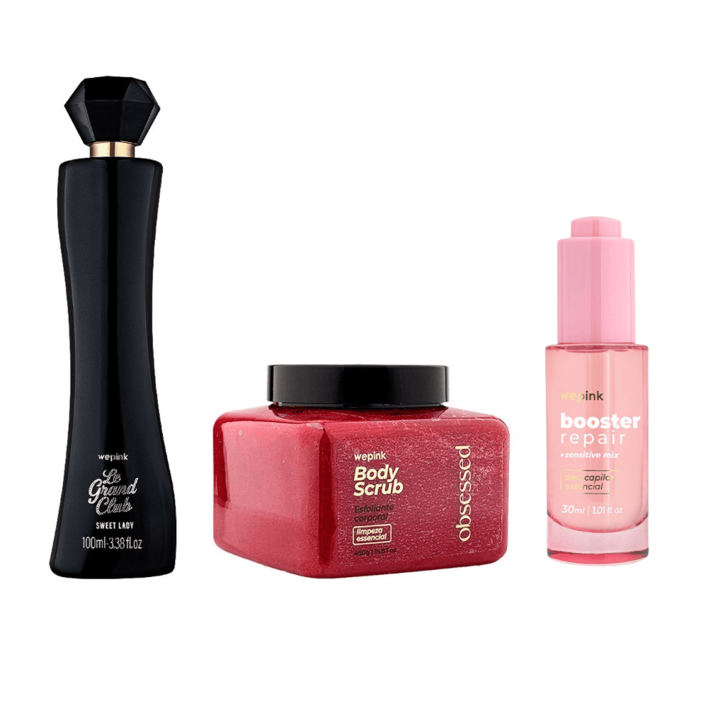 Kit Sweet Lady + Body Scrub Obsessed + Booster - Wepink