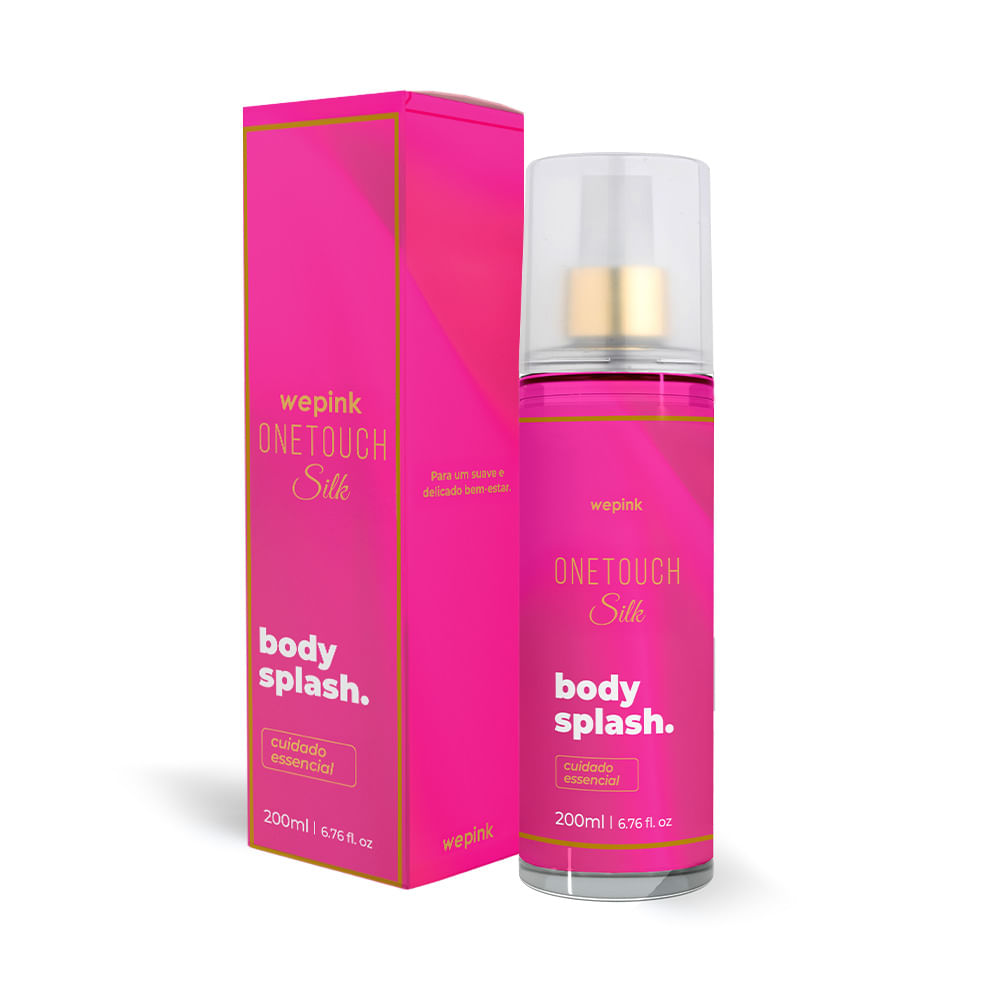 Body Splash One Touch Silk Deodorant Cologne 200ml - Wepink