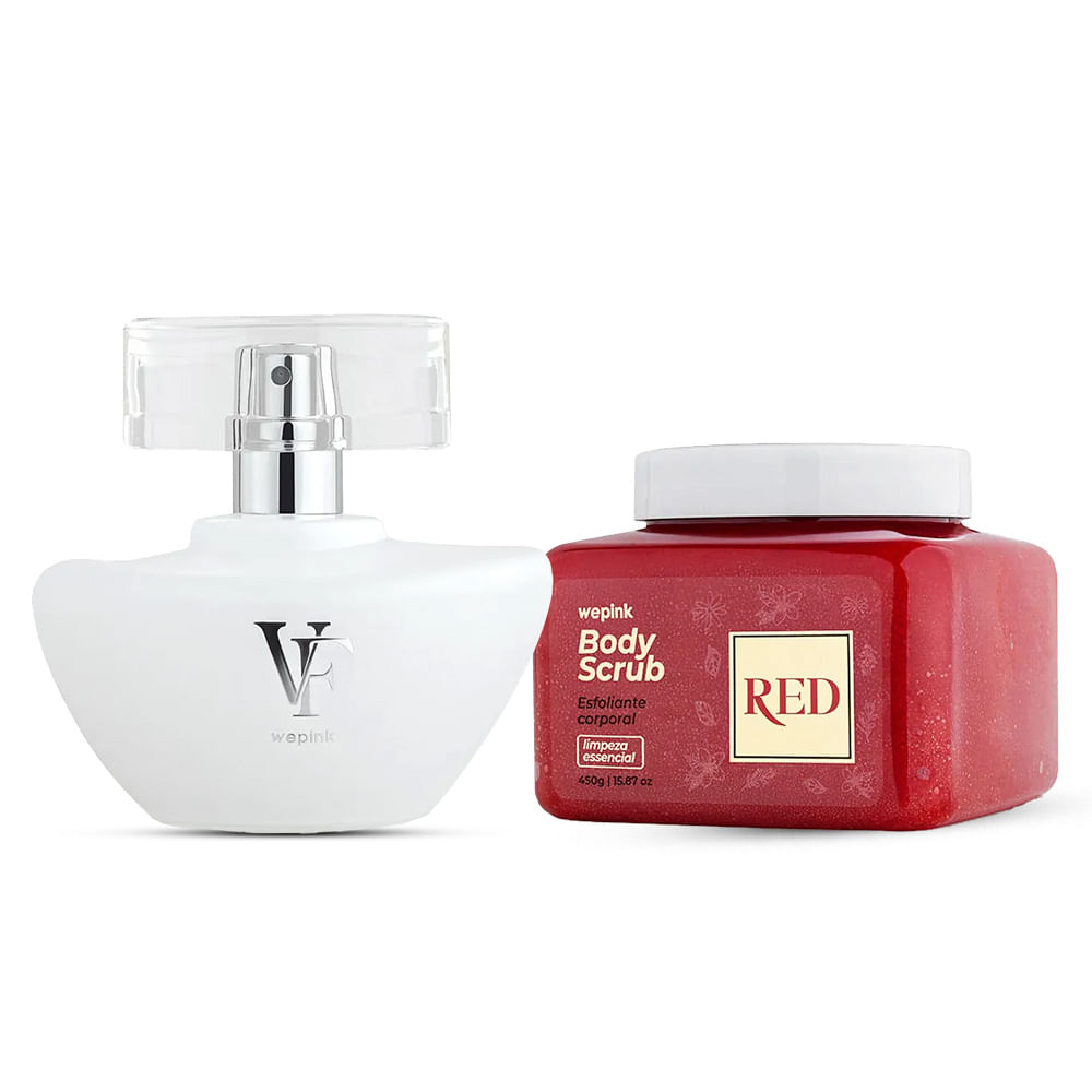 Kit VF Bloom + Scrub Red - Wepink