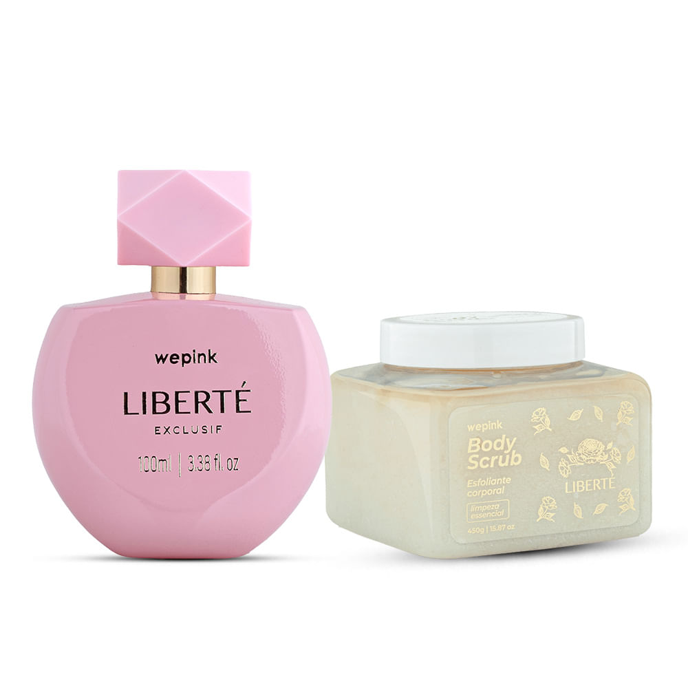 Kit Liberté Exclusif + Scrub Liberté - Wepink