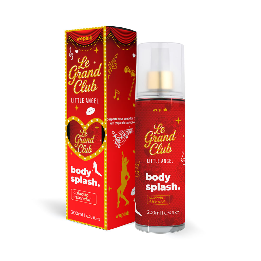 Body Splash Lê Grand Club Little Angel Desodorante Colônia 200ml - Wepink