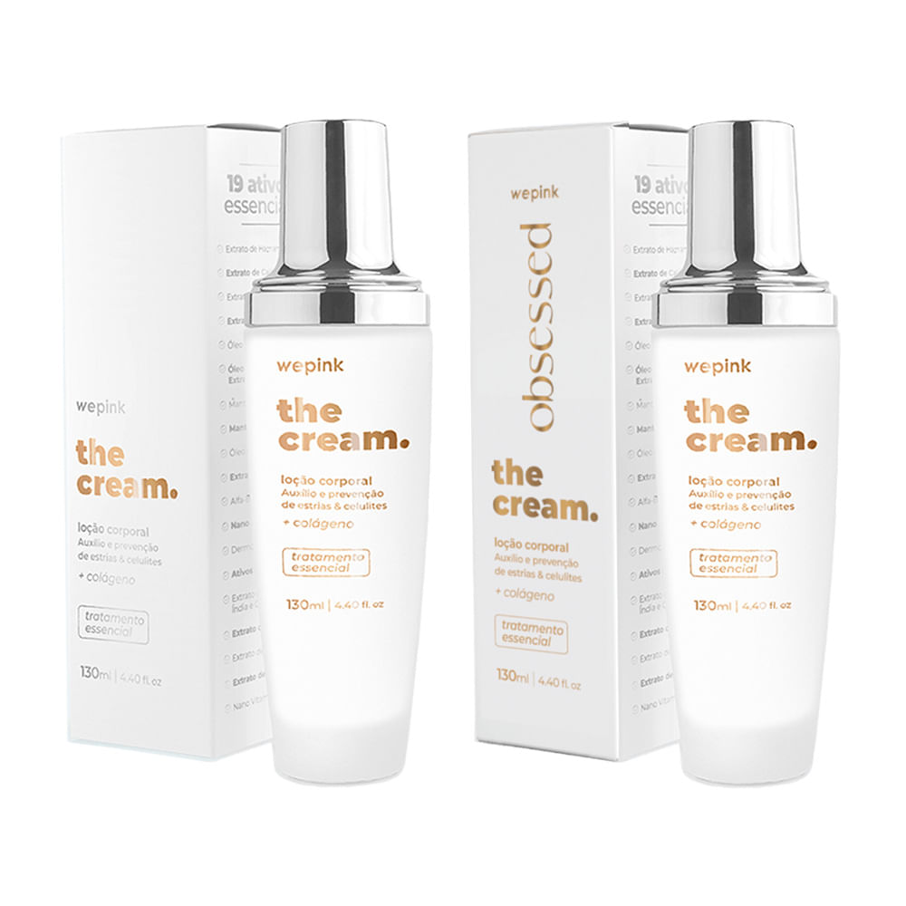 Kit The Cream Obsessed + The Cream Loção Corporal  - Wepink