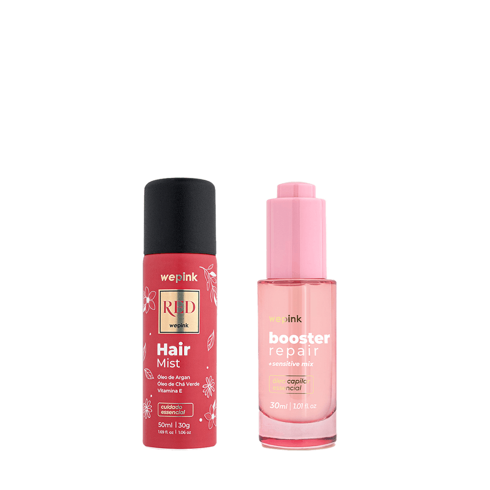Kit Booster + Hair Mist Red - Wepink
