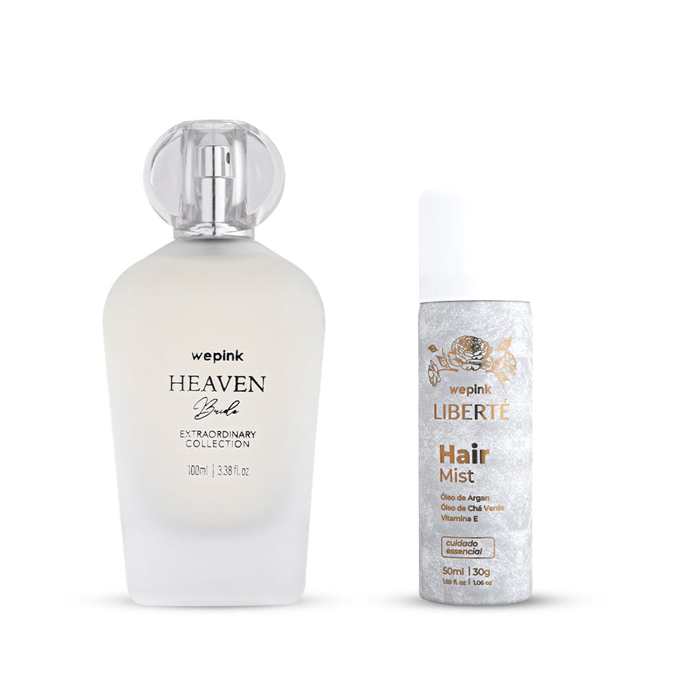 Kit Heaven Bride + Hair Mist Liberté - Wepink