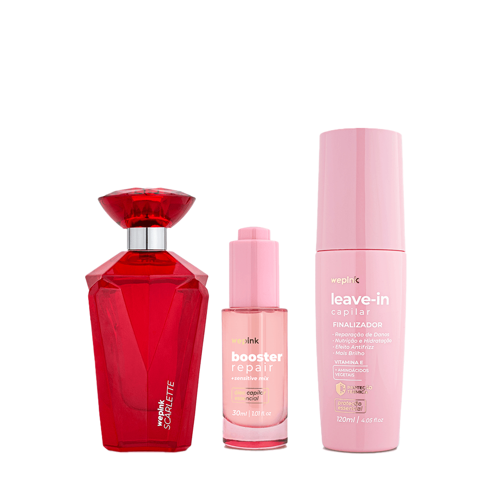 Kit Scarlette + Leave-in + Booster - Wepink