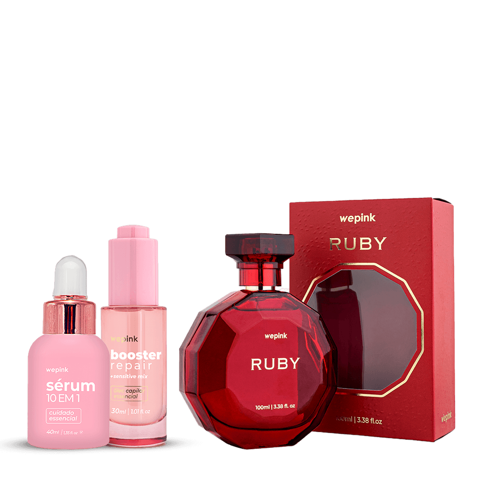 Kit Ruby + Booster + Sérum 10 em 1 - Wepink