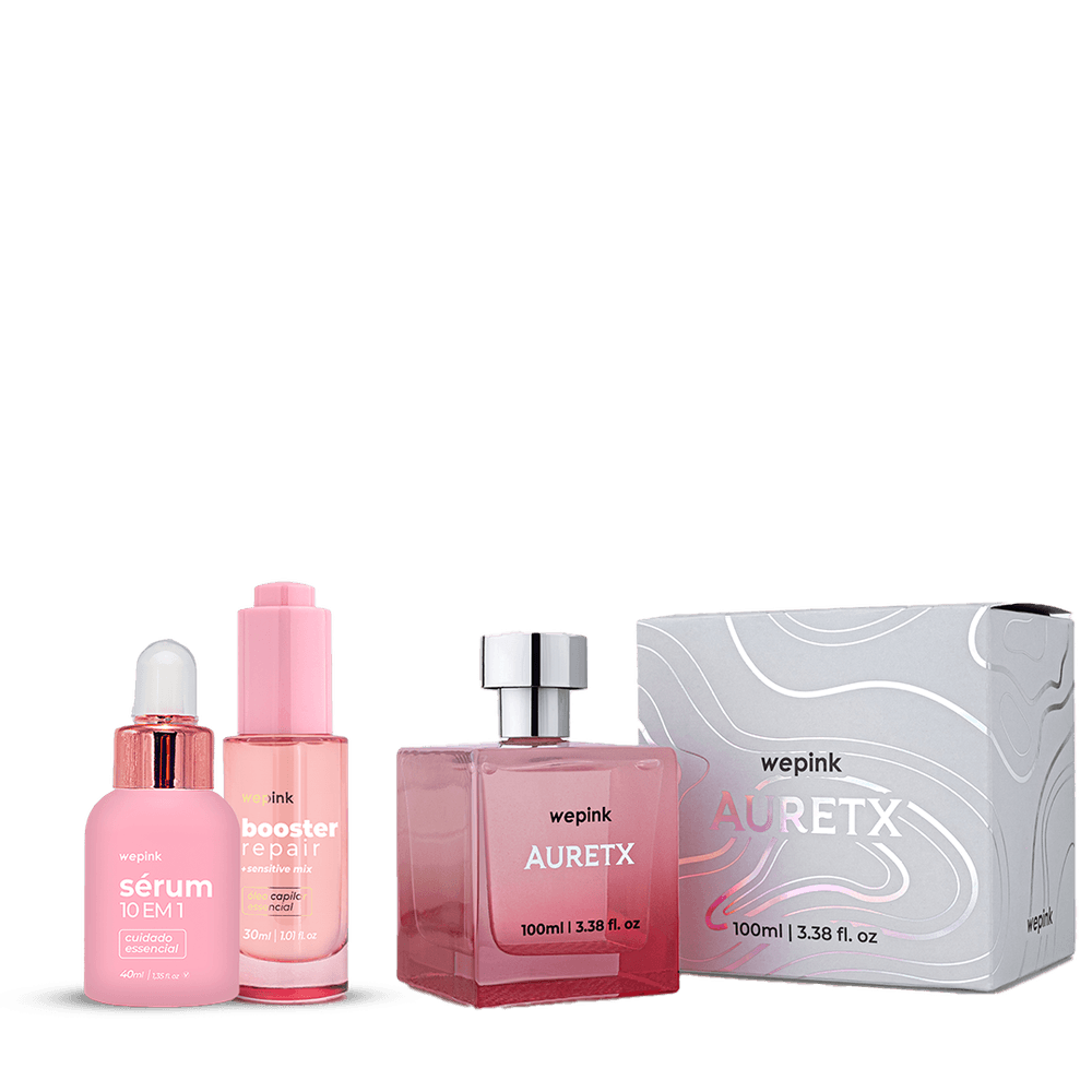 Kit Auretx + Booster + Sérum 10 em 1 - Wepink