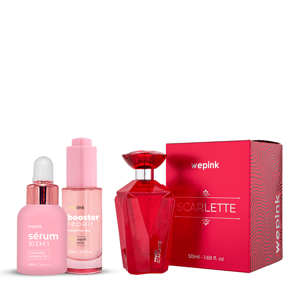 Kit Scarlette + Booster + Sérum 10 em 1 - Wepink