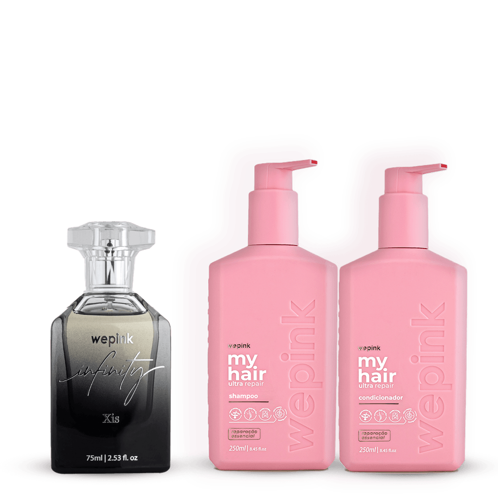 Kit Shampoo + Condicionador + Infinity Xis - Wepink