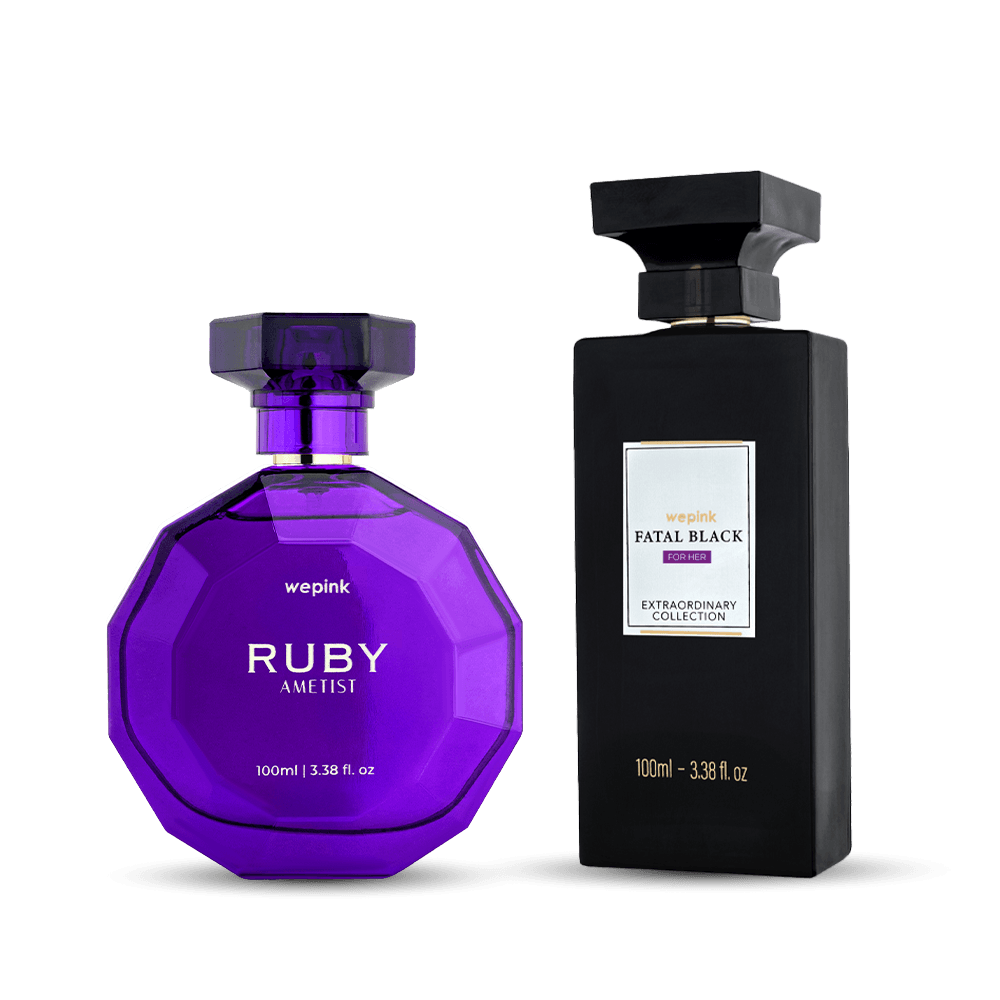 Kit Ruby Ametist + Fatal Black For Her - Wepink