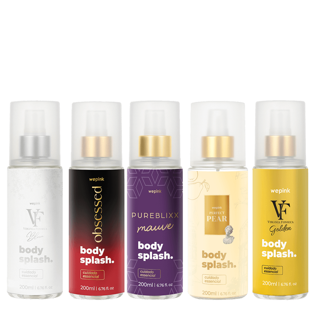 Kit Body Splash Obsessed + VF Golden + VF Bloom + Pureblixx Mauve + Perfect Pear - Wepink