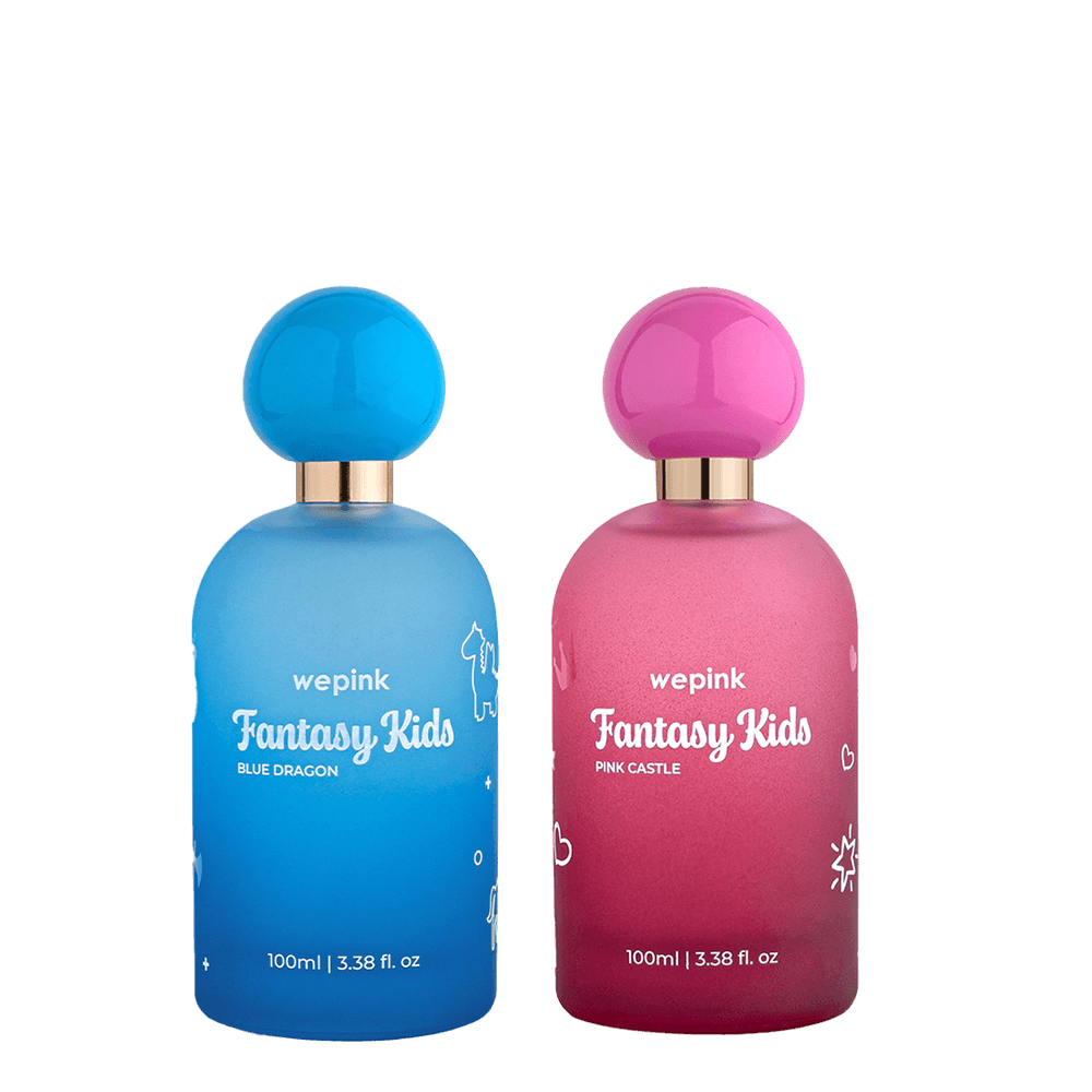 Kit Fantasy Kids Blue Dragon + Pink Castle - Wepink