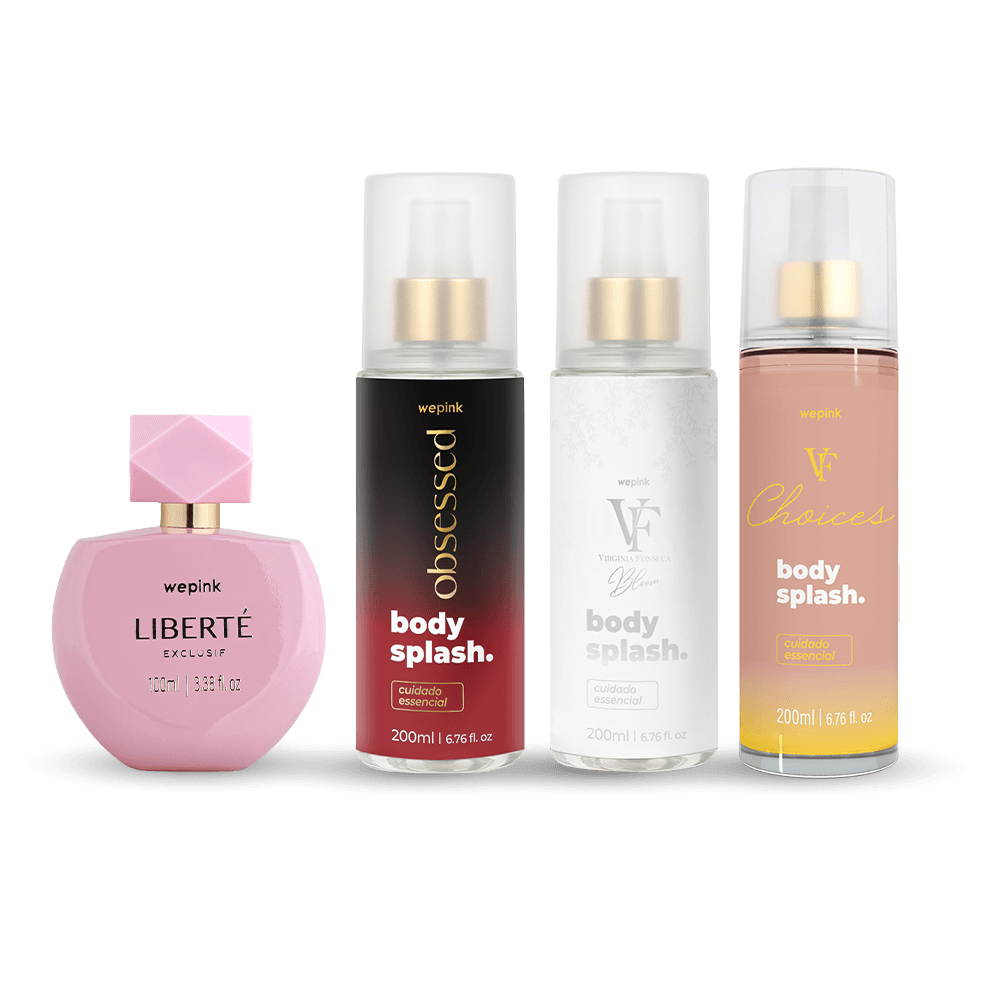 Kit Liberté Exclusif + Body Splash Obsessed + VF Choices + VF Bloom - Wepink