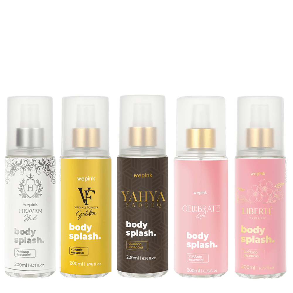 Kit Body Splash VF Golden + Yahya + Life + Exclusif + Bride - Wepink