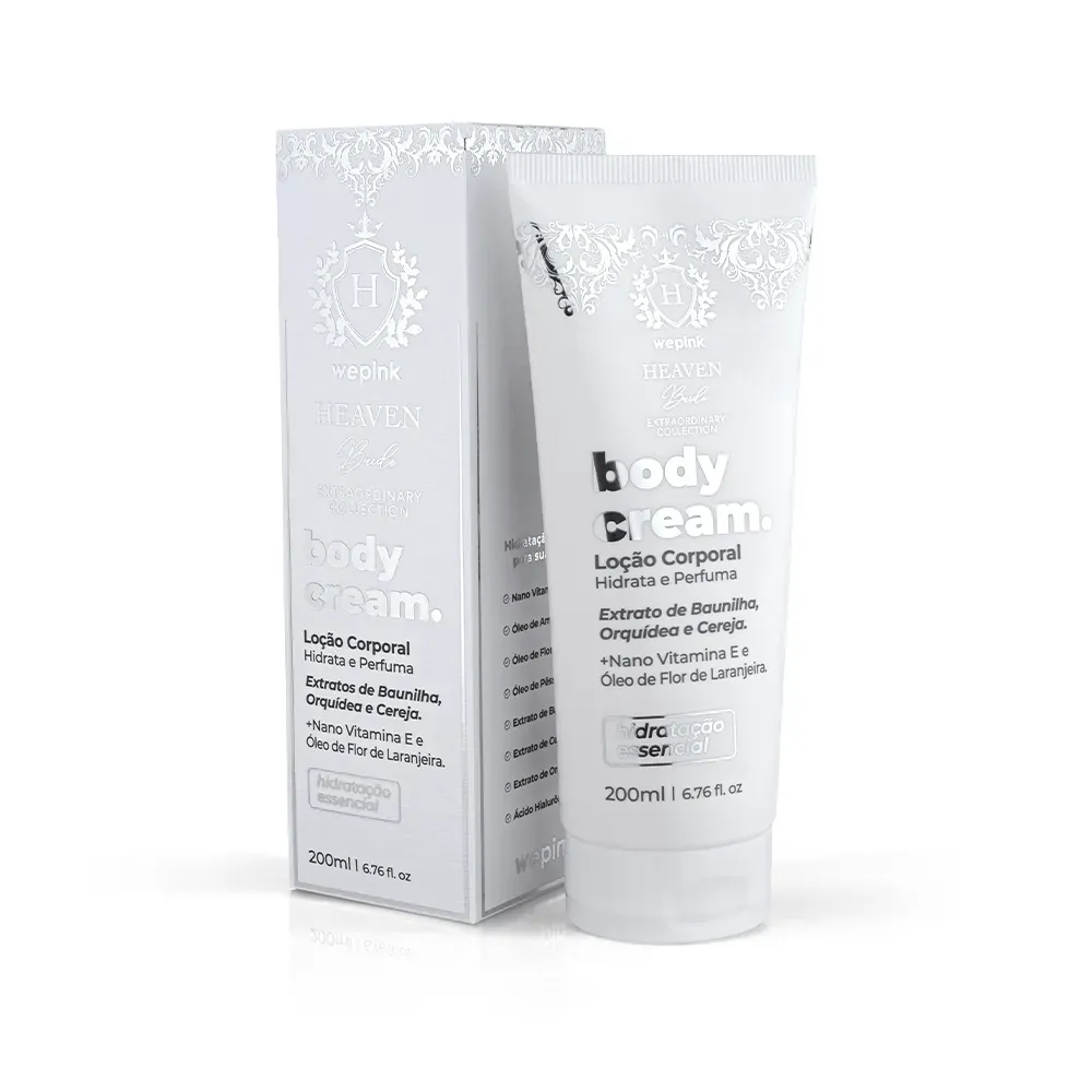 Body Cream Heaven Bride Desodorante Hidratante 200ml - Wepink