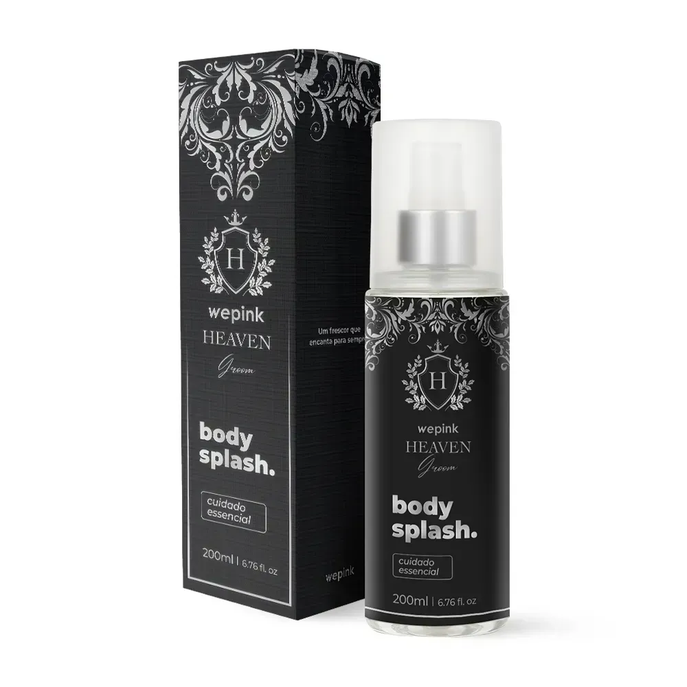 Body Splash Heaven Groom Desodorante Colônia 200ml - Wepink