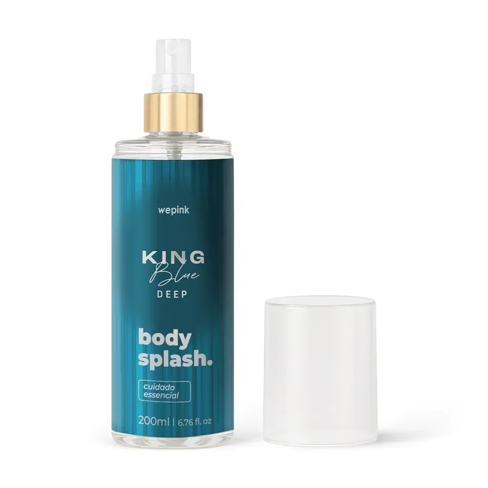 Body Splash King Blue Deep 200ml Wepink | Masculino - Wepink