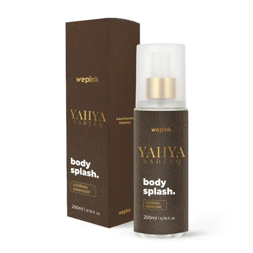 Body Splash Yahya Desodorante Colônia 200ml - Wepink