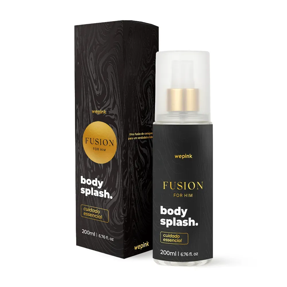 Body Splash Fusion For Him Desodorante Colônia 200ml - Wepink