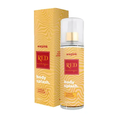 Body Splash Red Mirage Desodorante Colônia 200ml - Wepink