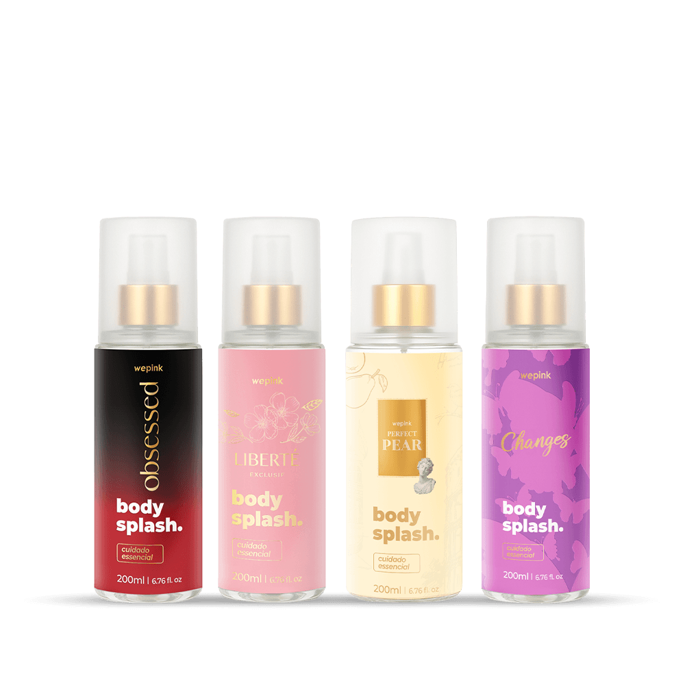 Kit Body Splash Liberté Exclusif + Obsessed + Perfect Pear + Changes - Wepink