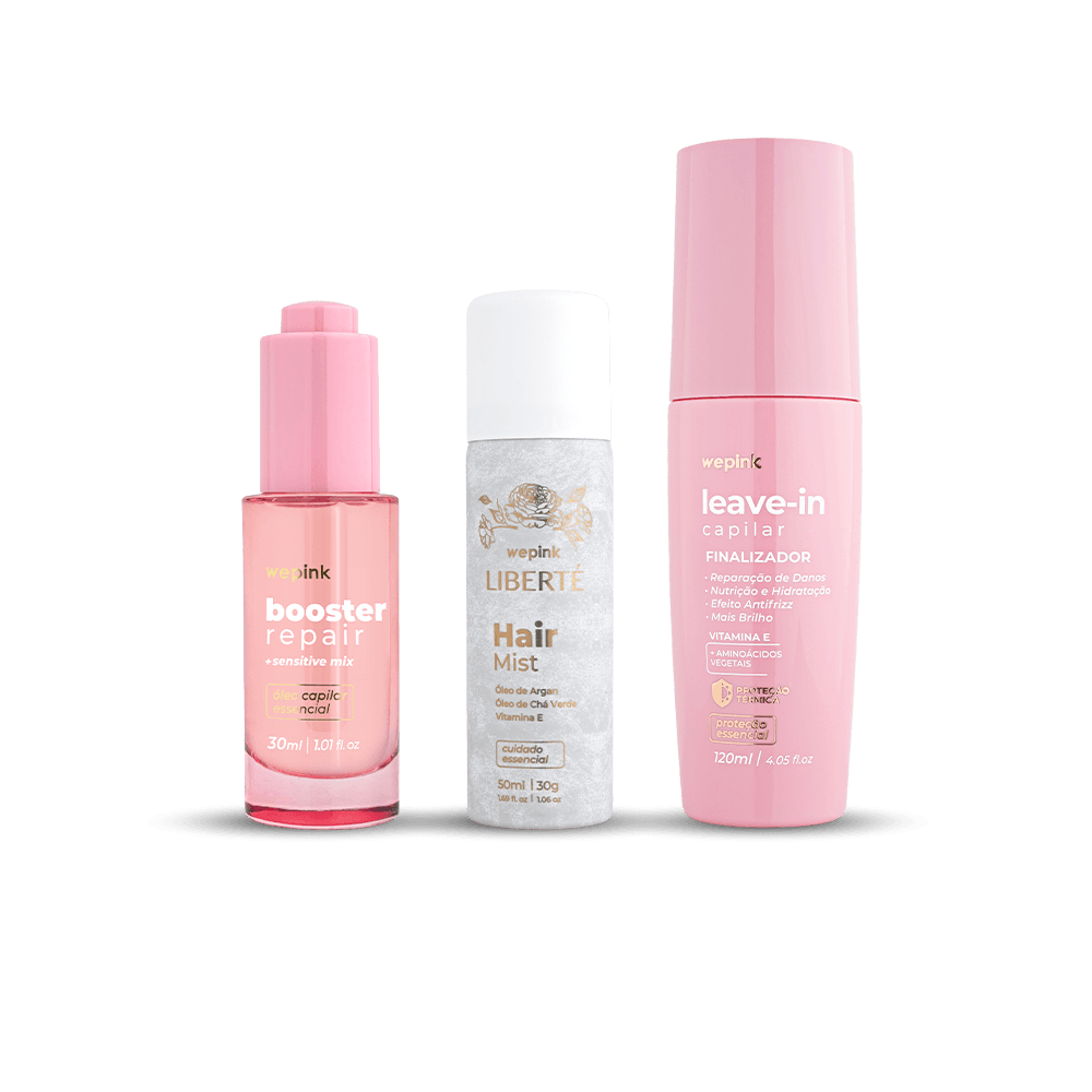 Kit Hair Mist Liberté + Leave-in + Booster - Wepink