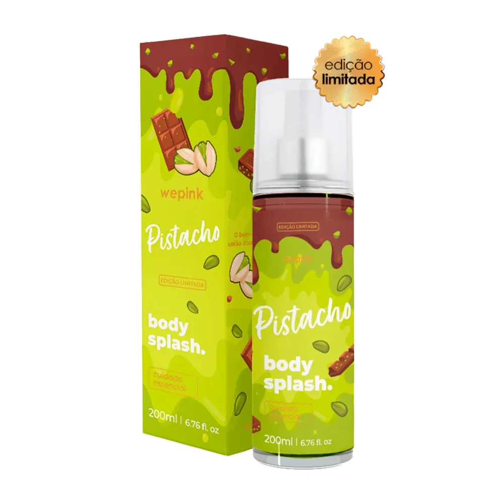 Body Splash Pistacho Desodorante Colônia 200ml - Wepink