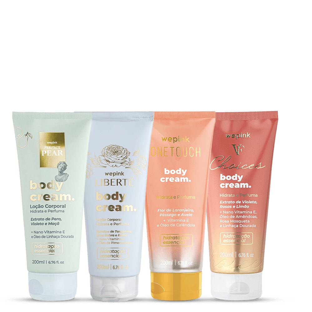 Kit Body Cream VF Choices + One Touch + Liberté + Pear - Wepink
