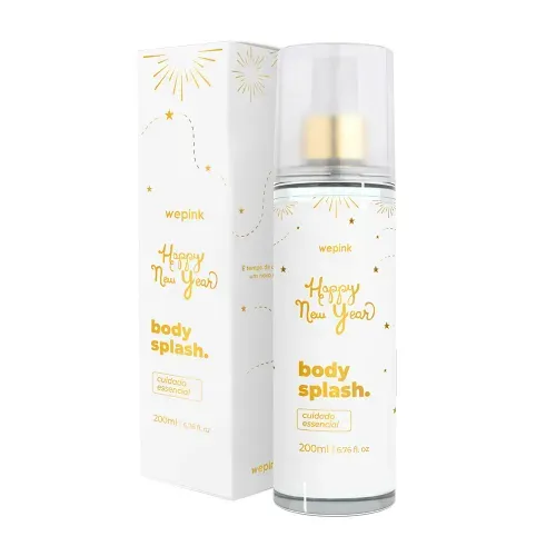 Body Splash Happy New Year Desodorante Colônia 200ml – Wepink