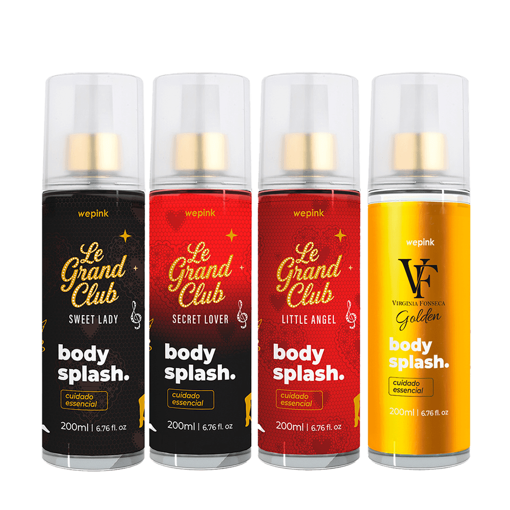Kit Body Splash Le Grand Club + VF Golden - Wepink