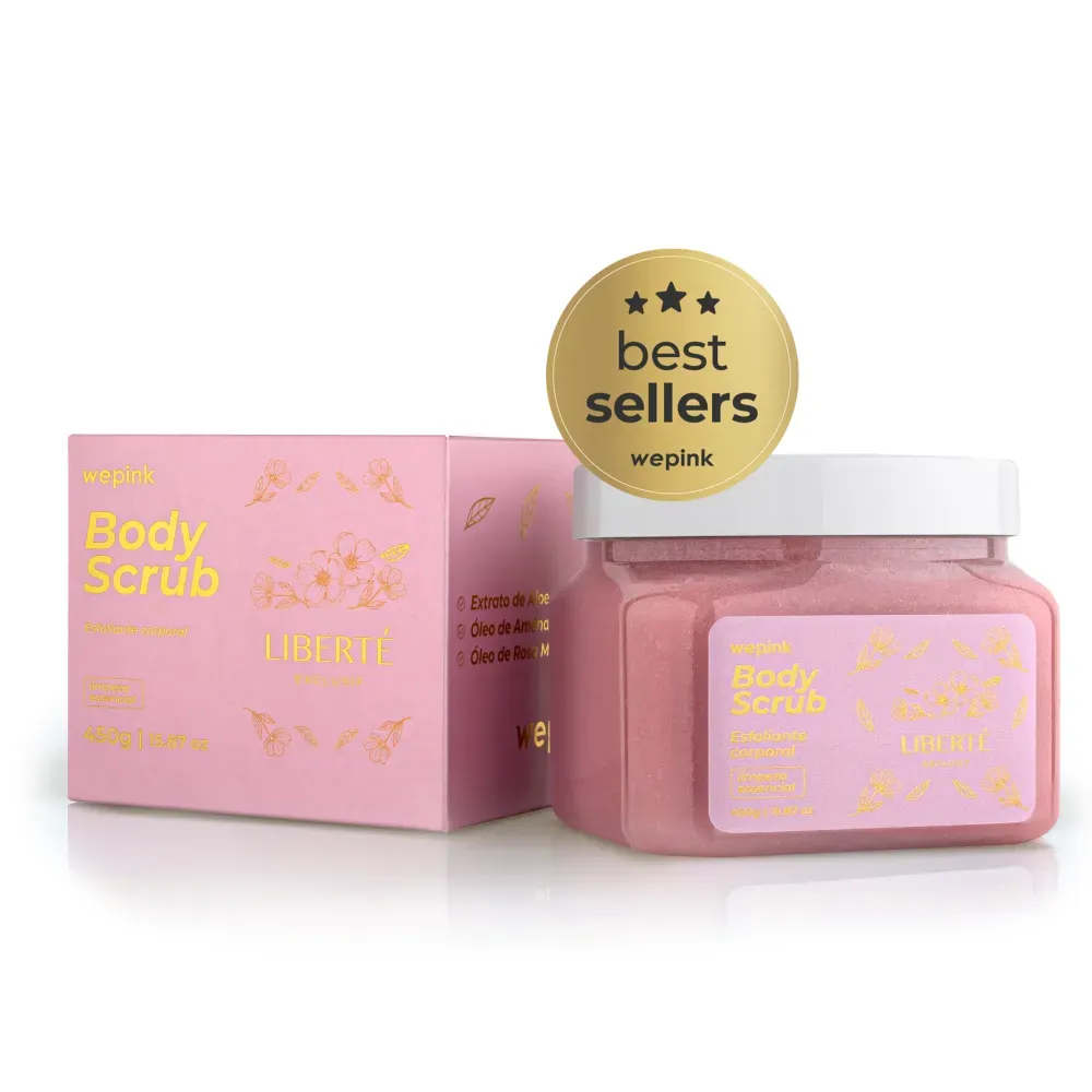 Body Scrub Liberté Exclusif Esfoliante Corporal 450gr - Wepink